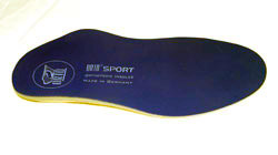 Ортопедическая спортивная супинированная стелька Орто-Спорт в кроссовки (с амортизатором, 1 пара)